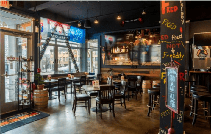 Best Sports Bars in Knoxville - Fred's Around the Corner: Kitchen + Bar