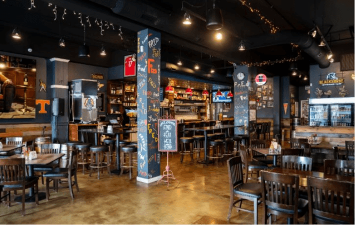 Best Sports Bars in Knoxville - Fred's Around the Corner: Kitchen + Bar