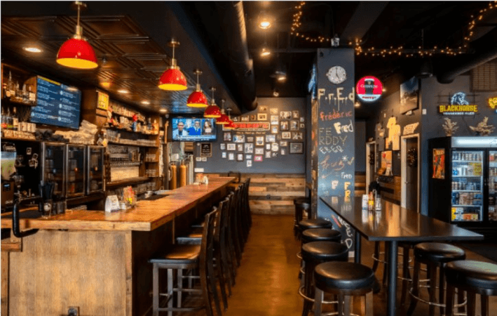 Best Sports Bars in Knoxville - Fred's Around the Corner: Kitchen + Bar