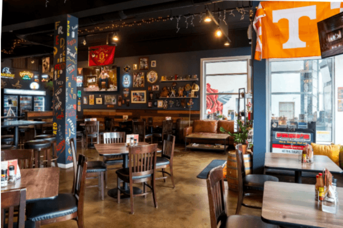 Best Sports Bars in Knoxville - Fred's Around the Corner: Kitchen + Bar
