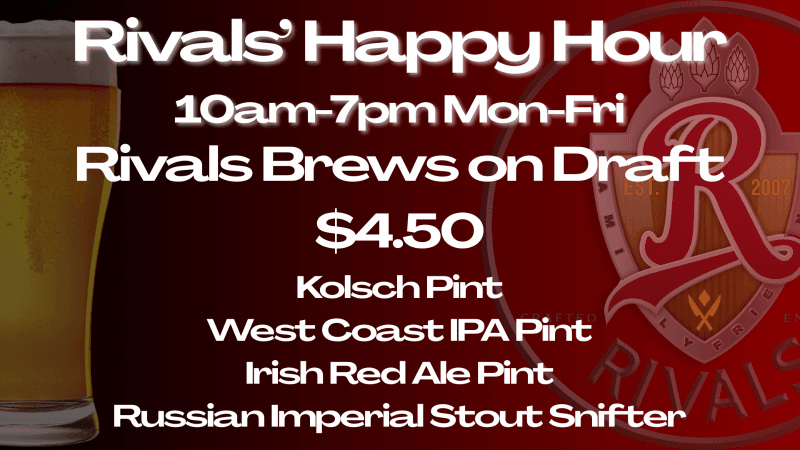 Best Sports Bars in Middleburg Heights - Rivals Brew Pub