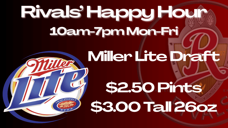 Best Sports Bars in Middleburg Heights - Rivals Brew Pub