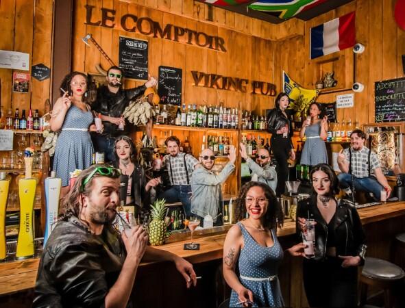 Les Meilleurs Bars à Clermont-ferrand - Le comptoir Viking