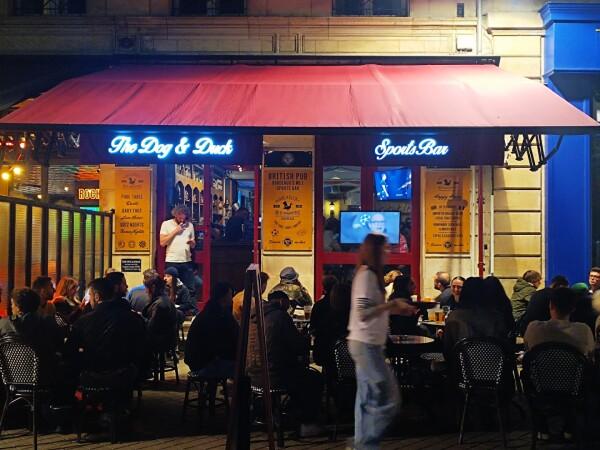 Best Sports Bars in Bordeaux - The Dog and Duck Bordeaux