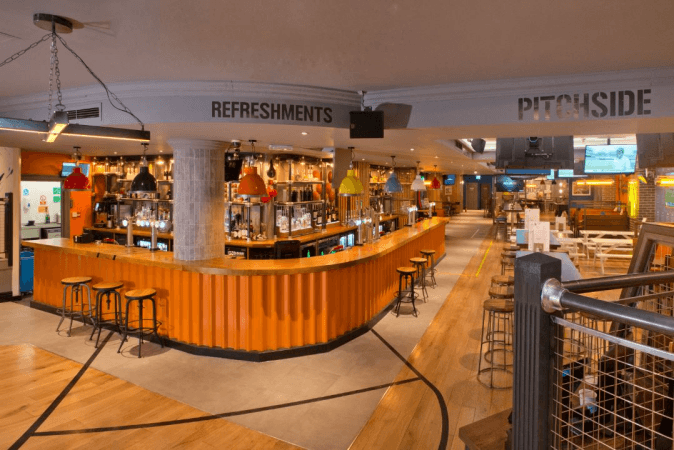 Best Sports Bars in Islington - The Roundabout Old Street