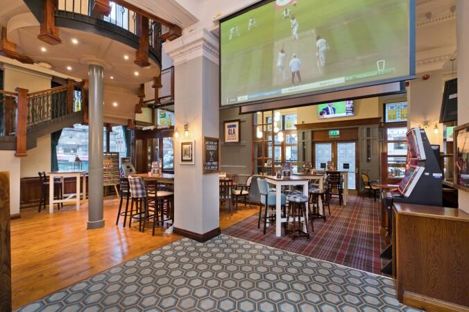 Best Sports Bars in Glasgow - The Merchant Glasgow