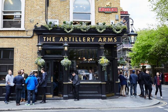 Best Sports Bars in London - Artillery Arms