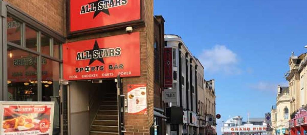 Best Sports Bars in Exeter - ALLSTARS Sports Bar