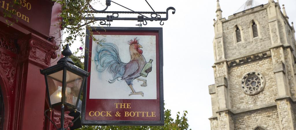 Best Sports Bars in London - The Cock and Bottle