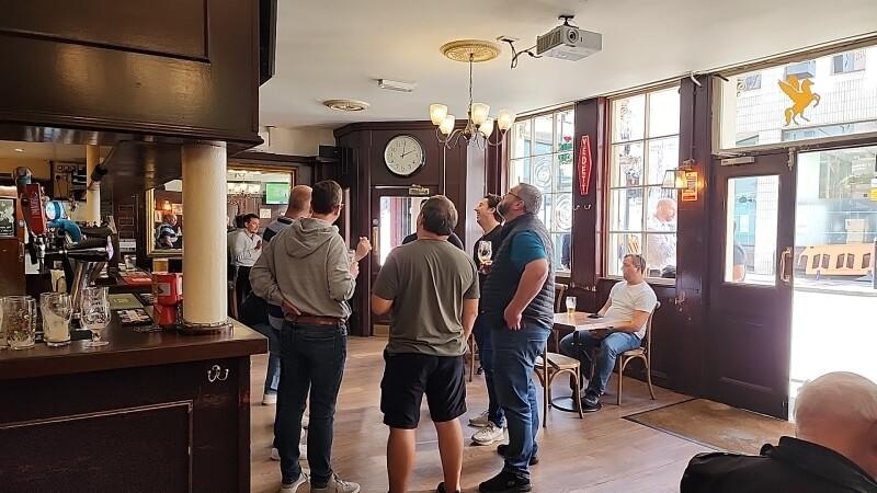 Best Sports Bars in London - Flying Horse