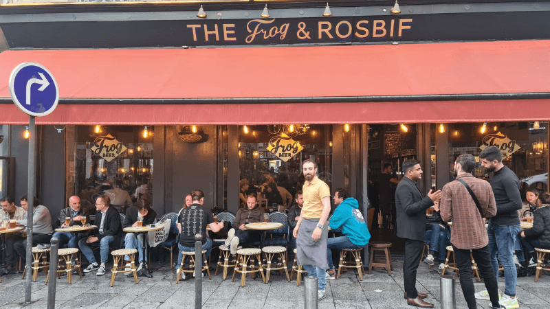 Les Meilleurs Bars à Paris - The Frog & Rosbif - Paris