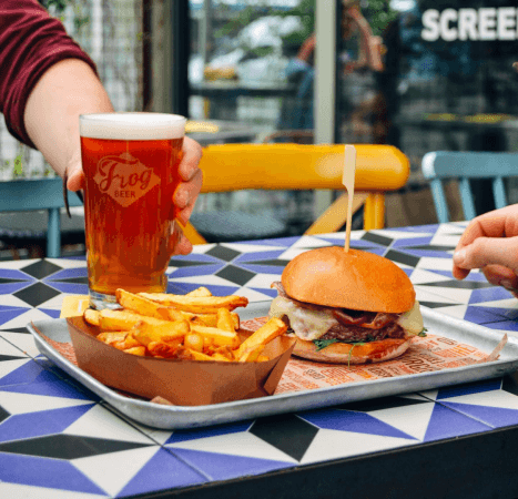 Best Sports Bars in Paris - The Frog and British Library