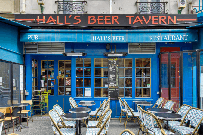 Les Meilleurs Bars à Paris - Hall's Beer Tavern