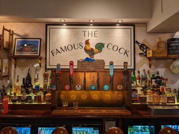 Best Sports Bars in Islington - Famous Cock Tavern