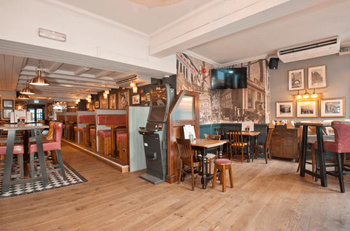 Best Sports Bars in Islington - Famous Cock Tavern