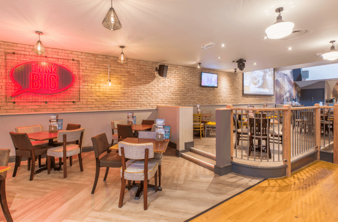 Best Sports Bars in Blackpool - Yates Blackpool Market Street