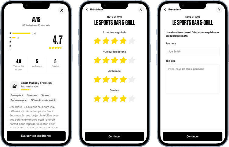Un système fait PAR les fans de sport, POUR les fans de sport