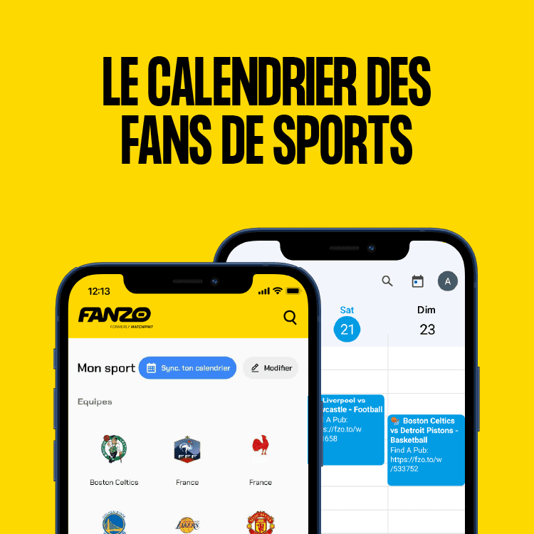 Ne loupe plus aucun match grâce à FANZO