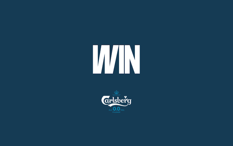 Win tickets to International games with Carlsberg.
