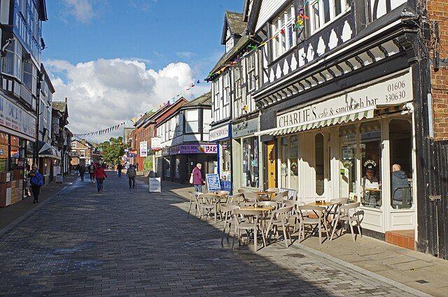 Football fans in Northwich gather in The Bull Ring, where welcoming pubs offer the perfect spot to watch Premier League games and local matches.