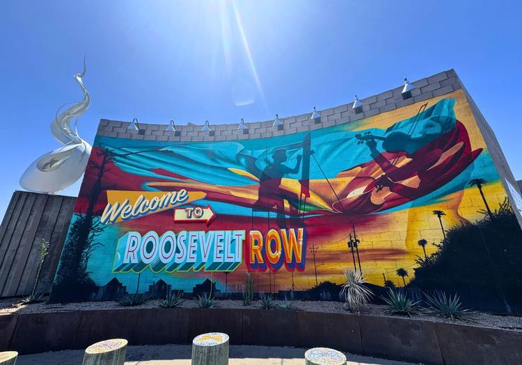 Discover venues showing live sport in Roosevelt Row Arts District