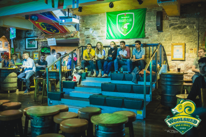Best Sports Bars in Cork - The Woolshed Baa & Grill
